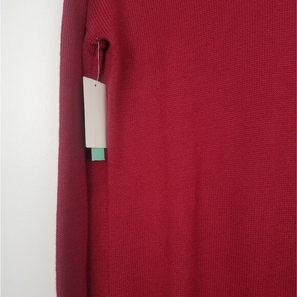 Abound | Long Open Cardigan Red Sweater XS New! - Picture 6 of 6